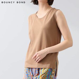  postage 185 jpy #om303#VBOUNCY BOND cotton smooth no sleeve pull over L[sin ok ][ click post shipping ]