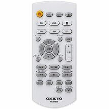 送料300円(税込)■ws028■ONKYO CDレシーバーシステム ホワイト X-U6(W)　37500円相当【シンオク】_画像2