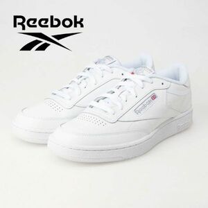 送料300円(税込)■at484■箱付 メンズ Reebok CLUB C 85 スニーカー(100000154) 28cm 11000円相当【シンオク】