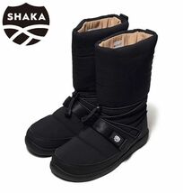 送料300円(税込)■at051■SHAKA 中綿ロングブーツ SCHLAF WINTER BOOTIE(SK-260) 25cm 20900円相当(柊)【シンオク】_画像1