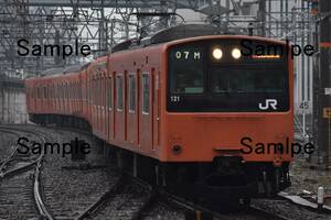 【鉄道写真】JR西日本　大阪環状線 201系 森ノ宮車 LB11編成　＠天王寺　L版　(商品番号515)