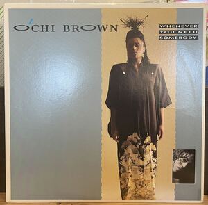 【US盤/Synth-pop/12inch】O'Chi Brown Whenever You Need Somebody / 試聴検品済