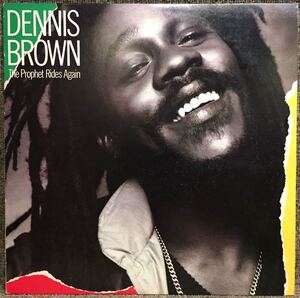 【US盤/Raggae/美盤(EX)/即決/LP】Dennis Brown The Prophet Rides Again / 試聴検品済