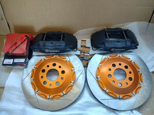 スカイラインＧＴ−Ｒ BNR32 BCNR33 APレーシング 355φ ｂｒｅｍｂｏ BNR34２ピースローター F50ブレンボキャリパー apracing alcon Rdd