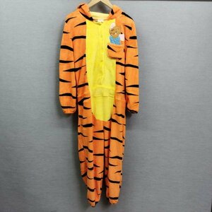 E212 Disney ディズニー ティガー ルー 着ぐるみ パジャマ 仮装 フーディー コスプレ ハロウィン くまのプーさん オレンジ M ルームウェア