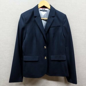 Z1458 TOMMY HILFIGER トミー ヒルフィガー テーラード ジャケット ネイビー 2B キレイ目 CLASSICBLAZERCORE ブレザー オフィス