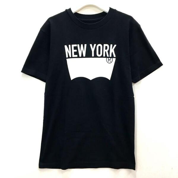 LEVI'S リーバイス NEW YORK プリント Tシャツ ブラック アメカジ