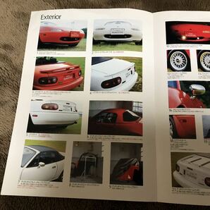 【純正 1989年7月】ユーノス ロードスターNA ショップ オプション カタログ アクセサリー グッズ マツダ EUNOS Roadster MAZDA catalogueの画像8