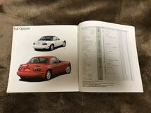 【純正 1989年9月】ユーノスロードスター オプション 大判カタログ NA 22ページ パーツ アクセサリー マツダ EUNOS MAZDA Roadster_画像10