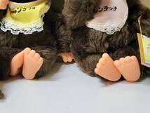 モンチッチ タグ付き ぬいぐるみ 2セット 当時もの 昭和レトロ _画像3