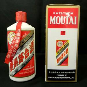 1000円スタート 酒 貴州茅台酒 KWEICHOW MOUTAI 天女ラベル 2008年 500ml 53％ 約915g マオタイ 中国酒 未開栓 箱付 5 酒H523