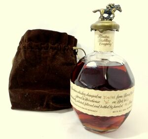 1000円スタート 酒 BOURBON WHISKEY Blanton's 750ml 46.5％ バーボンウイスキー ブラントン 未開栓 布袋付 4 酒H507