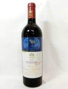 1000円スタート 酒 CHATEAU Mouton Rothschild 2008年 750ml 13％ シャトー ムートン ロートシルト 未開栓 WHO 酒G508