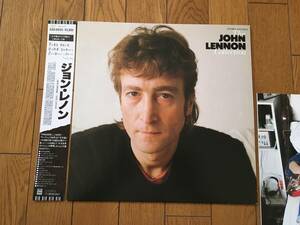 ★帯付！ジョン・レノンのベスト盤！ JHON LENNON ビートルズ THE BEATLES　※「イマジン」や「ハッピー・クリスマス」も収録