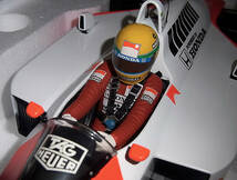 送料込 1/12 マクラーレン ホンダ MP4/4 セナ 1988 セナコレ McLAREN HONDA V6 ターボ TURBO SENNA_画像6