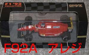 137 1/43 ONYX フェラーリ F92A アレジ 1992 FERRARI V12