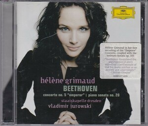 ★CD DG Beethoven:Piano Concerto 5:Emperor ベートーヴェン:ピアノ協奏曲第5番.第28番*エレーヌ・グリモー(Helene Grimaud)