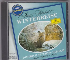 ★CD DG シューベルト:歌曲集「冬の旅」*フィッシャー＝ディースカウ(Fischer-Dieskau)