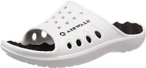 【新品1足価格】AIRWALK エアウォーク シャワーサンダル メンズ ビーチサンダル ベランダサンダル　L26〜27cmホワイト（数量2）　_画像3