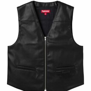 Supreme Toy Machine Faux Leather Vest シュプリーム　レザーベスト　試着のみ