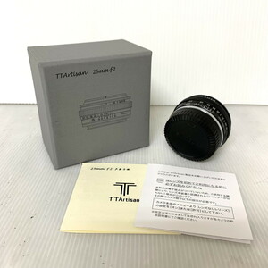 . Takumi optics TTArtisan lens 25mm f/2C used beautiful goods (M0508-4)