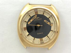  детали Tecnos technos наручные часы мужской позолоченный игла Galaxy GALAXY кейс 
