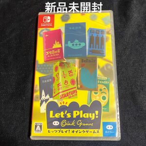 【Switch】 レッツプレイ！ オインクゲームズ