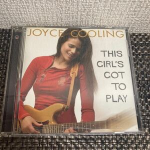 輸入盤CD/ジョイス・クーリング/JOYCE COOLING/THIS GIRL'S GOT TO PLAY/盤面美品