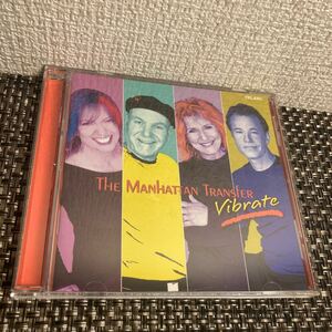 輸入盤CD/マンハッタン・トランスファー/THE MANHATTAN TRANSFER/vibrate/盤面美品