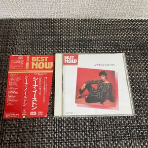 国内盤 帯付 CD/シーナ・イーストン/BEST NOW/SHEENA EASTON/変形帯/