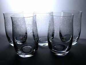 #bohemi Agras tumbler 5PCS set crystal glass new goods ( including in a package object commodity )#701