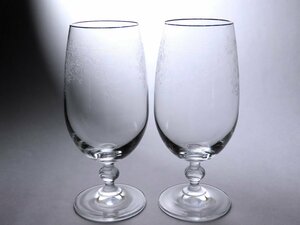 ■ボヘミアグラス　　ペア・ビールグラス　　クリスタルグラス　　　〈同梱対象商品〉