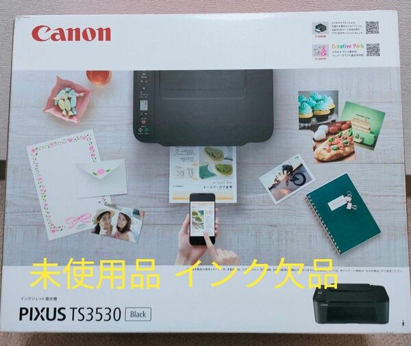 CANON プリンター PIXUS　TS3530　インク欠品　未使用品　送料無料