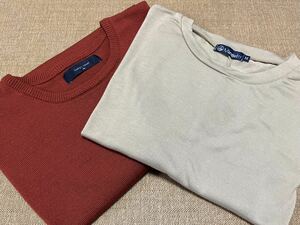 オーバーサイズ サマーニット メンズ 半袖 サマーセーター ビッグシルエット 夏ニット 薄手ニット／ビッグtシャツ オーバーサイズ tシャツ 