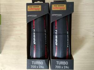 ★SPECIALIZED S-WORKS TURBO スペシャライズド ターボ　旧モデル　WO　24C　黒　未使用/2本セット　レターパック送料無料