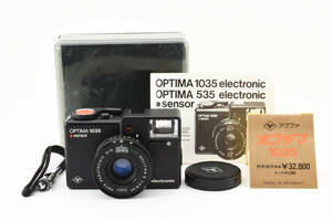 【1円スタート】★外観美品　ケース付き★ アグファ Agfa OPTIMA 1035 コンパクトフィルムカメラ　#1653