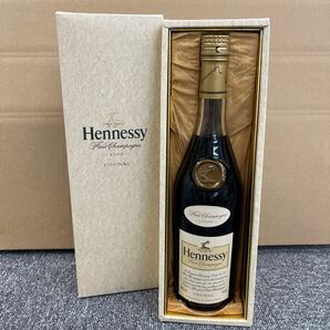 171. ★未開栓★ Hennessy VSOP ヘネシー スリムボトル 700ml 40% COGNAC コニャック ブランデー 箱付 古酒 の画像1