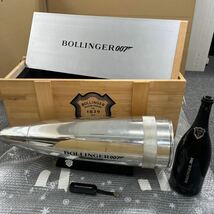 179. ★空き瓶★ BOLLINGER 007 ボランジェ ジェームズ ボンドエディション 木箱 ケース 限定 レア コレクション_画像1