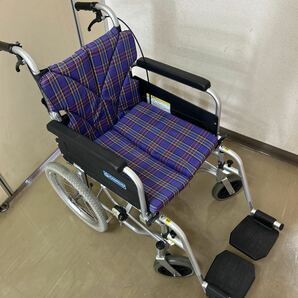 【127328】KAWAMURA 車椅子 KA816B-N2 介護用品 カワムラサイクル 介助 車いす 折りたたみ 自走式 ★引き取り大歓迎★千葉県浦安市★の画像1