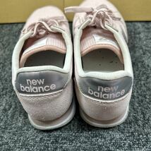 25. NEWBALANCE ニューバランス WL220MSA レディース スニーカー ピンク×グレー 24cm_画像4