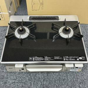 [ junk ]Rinnai Rinnai gas-stove gas portable cooking stove LP gas RTS65AWKR black silver 2022 year made accessory have [ direct pick ip Chiba prefecture Urayasu city ]