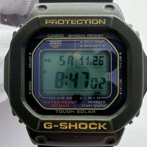 ★1円スタート★CASIO カシオ G-SHOCK Gショック デジタル メンズ 腕時計 G-5600A タフソーラー 稼働 ダークグリーンカラー 中古品