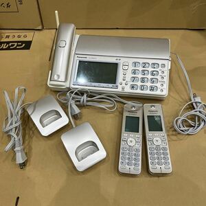*[DD726]Panasonic Panasonic personal fax .....KX-PD604DW parent machine cordless handset FAX