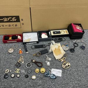 660.*1 jpy start * set sale * Chanel Prada Ferragamo other key holder key ring button accessory brand lady's 