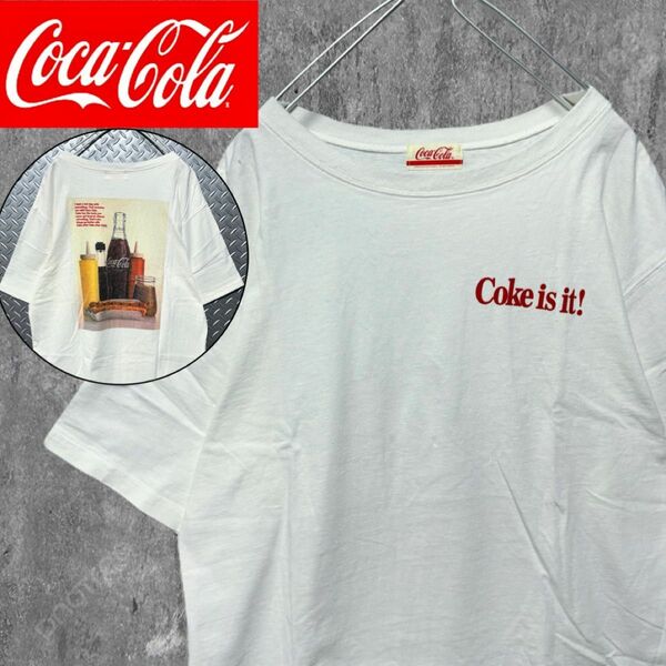 MOUSSY × COCA-COLA コカコーラ コラボTシャツ バックプリント