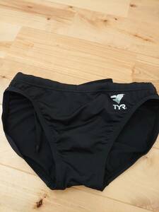 TYRtia men's .. swimsuit bikini .. pants black M size used 