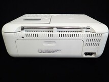0511⑥［H］♪未使用品　SONY　ソニー　CDラジオカセットレコーダー　CFD-S401　ホワイト　持ち運び可能　大画面　スヌーズ機能付き♪_画像3