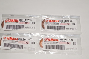 ヤマハ純正部品 3DM-14613-00 マフラーガスケット 22x33 4個セット Muffler gasket Genuine parts 送料込 4X-5039 ビーノ4スト ボックス ビ