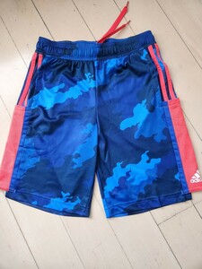 * beautiful goods Adidas adidas shorts short pants blue camouflage camouflage 160*