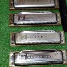 M.HOHNER ホーナー BLUES HARP 12個セット ケース付き ハーモニカー 「S17755」_画像4